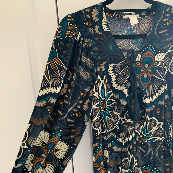 H&M Patterned Maxi Drees - Picture 6 of 8